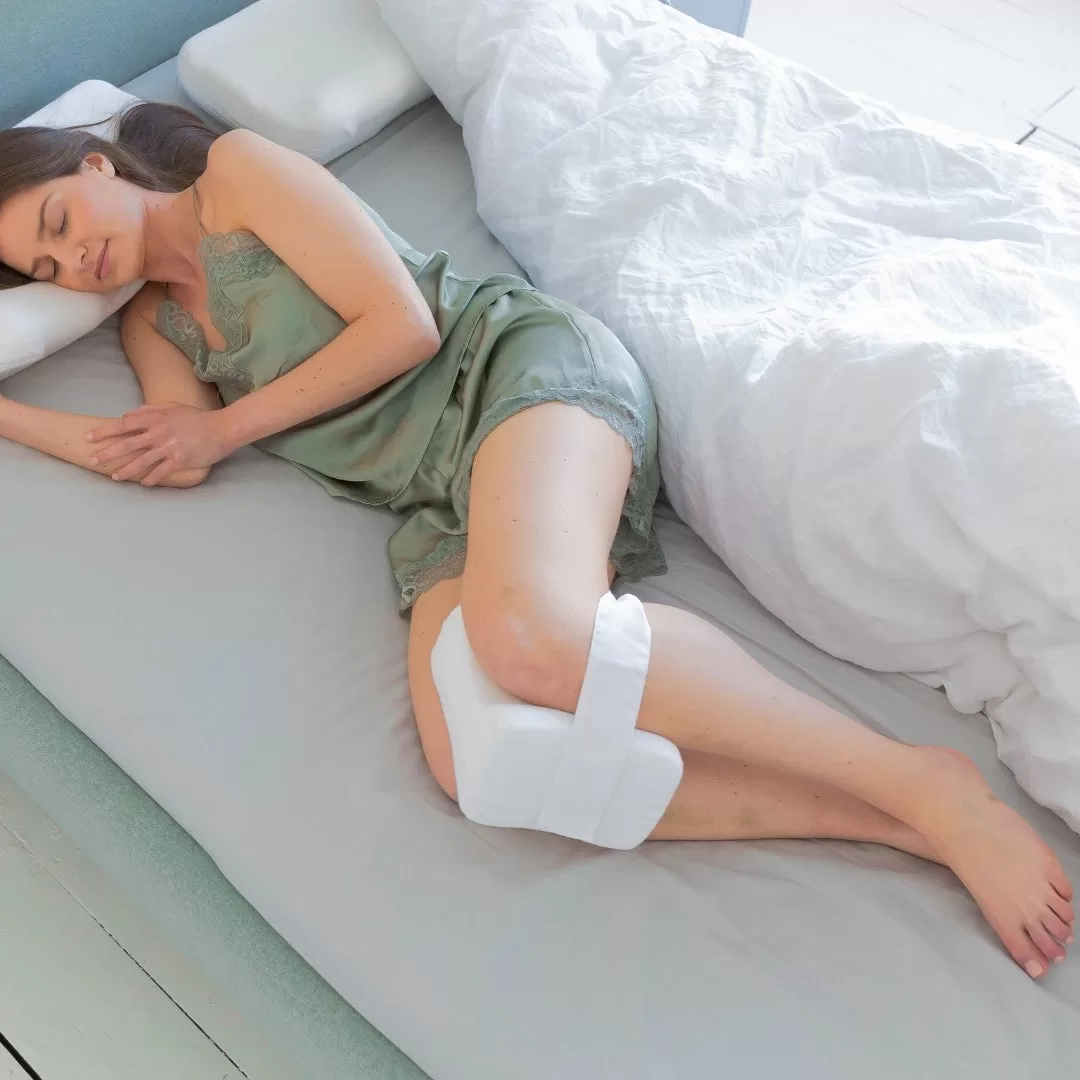 Knee Pillow - Side Sleeper - Adjustable Strap - Oras Living
